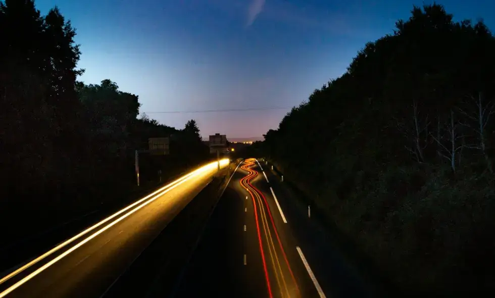Énormes embouteillages sur les autoroutes.